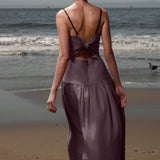 Garden Dress - Lavender Linen
