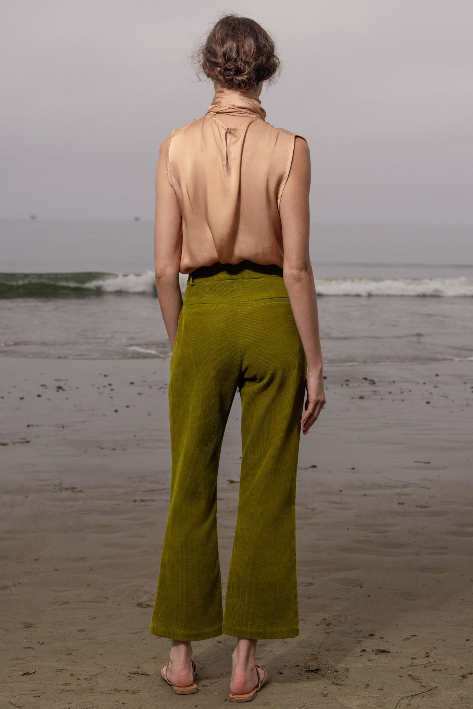 Serge Pant - Frog Corduroy - Heidi Merrick