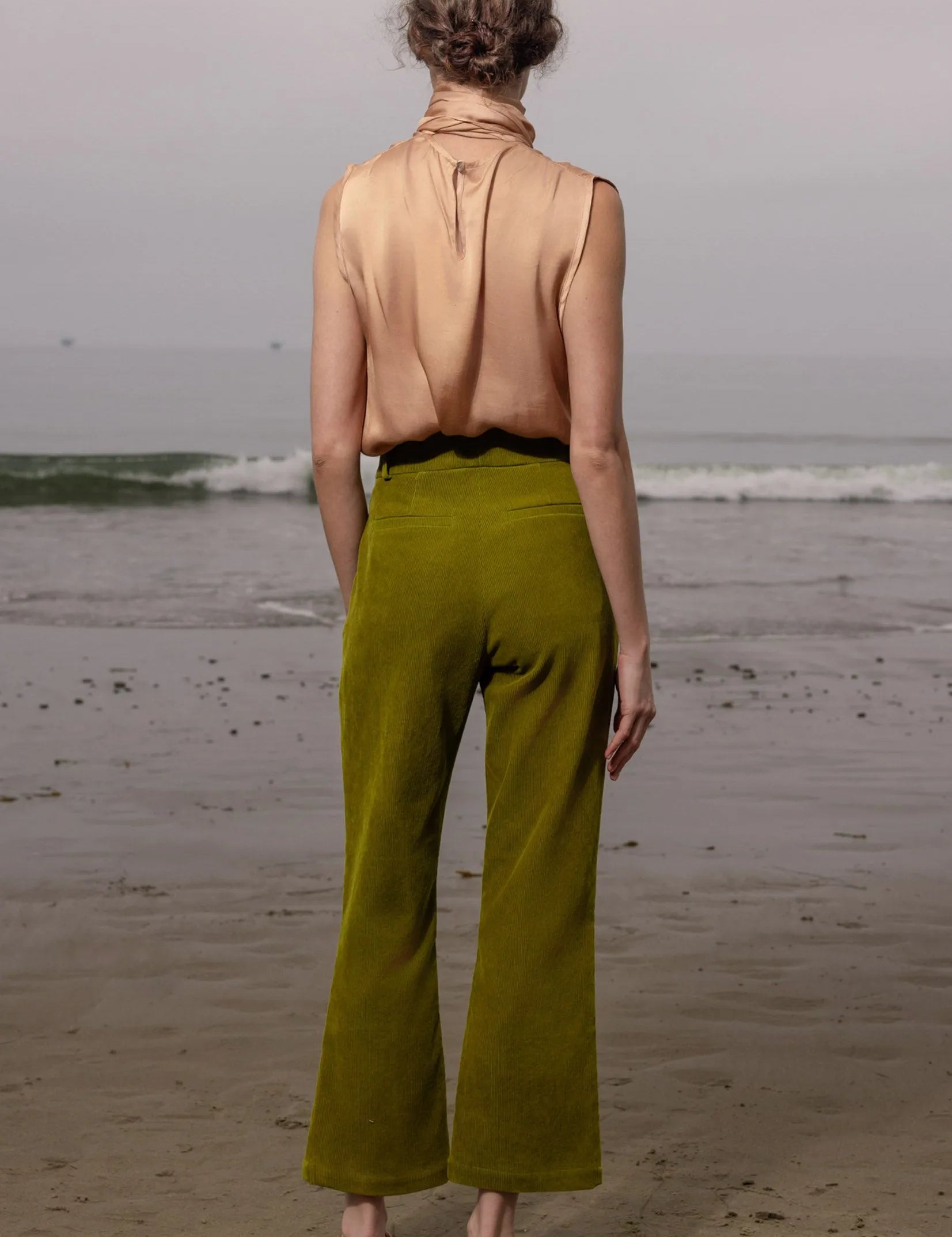 Serge Pant - Frog Corduroy - Heidi Merrick