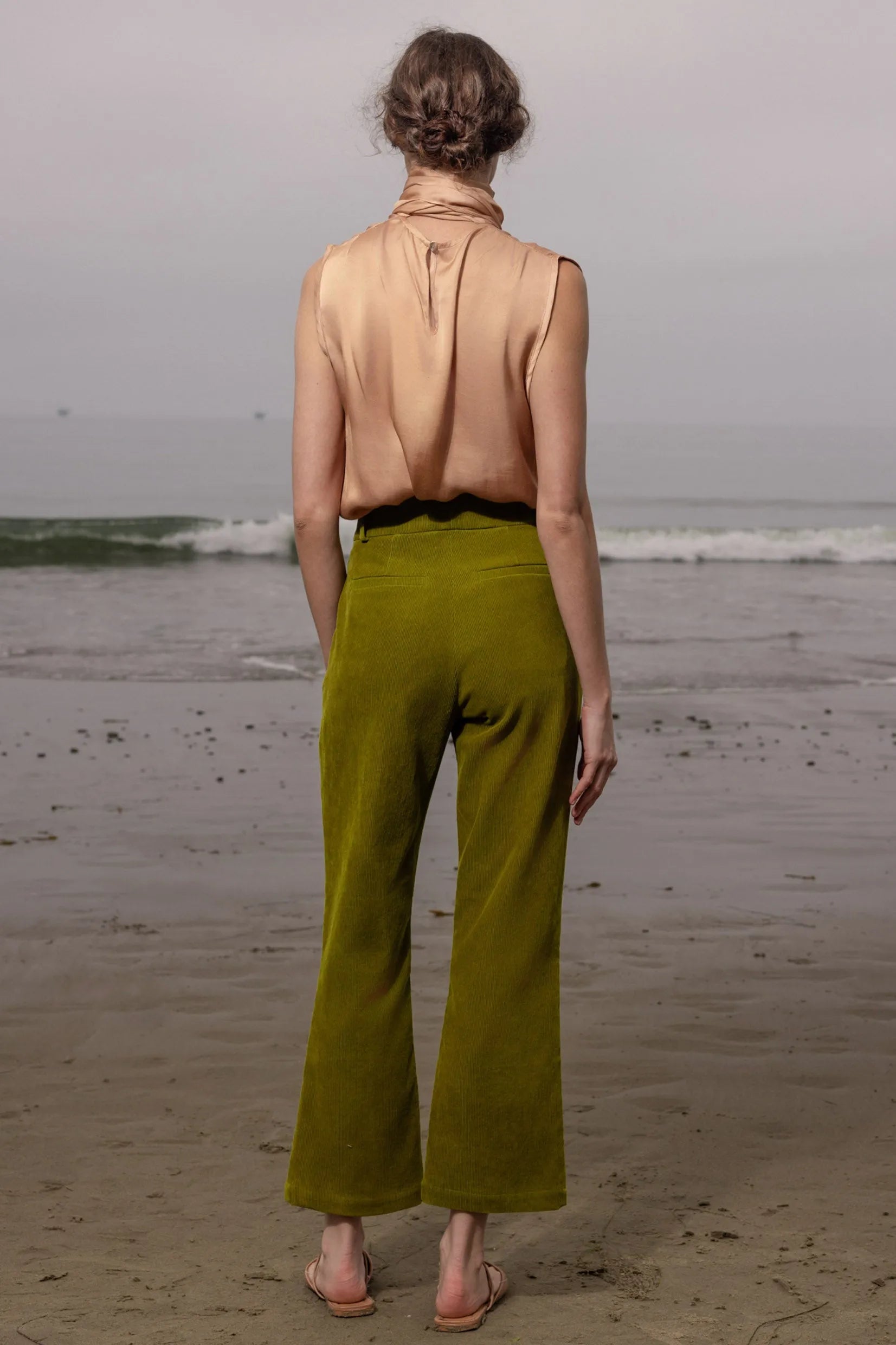 Serge Pant - Frog Corduroy - Heidi Merrick