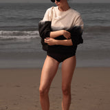 Barrel Sleeve 70's SRF LA Crewneck - Moonlight