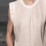 Prose Tank - Cream - Heidi Merrick