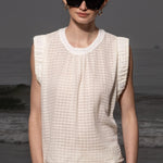 Prose Tank - Cream - Heidi Merrick