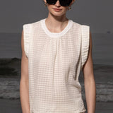 Prose Tank - Cream - Heidi Merrick
