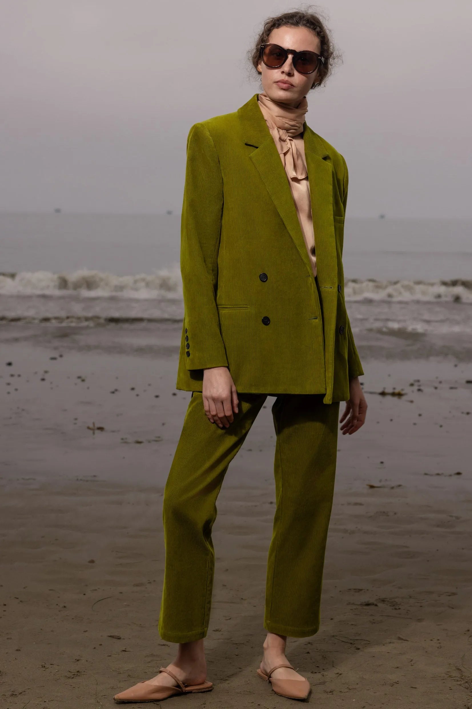 Francoise Blazer - Frog Corduroy - Heidi Merrick