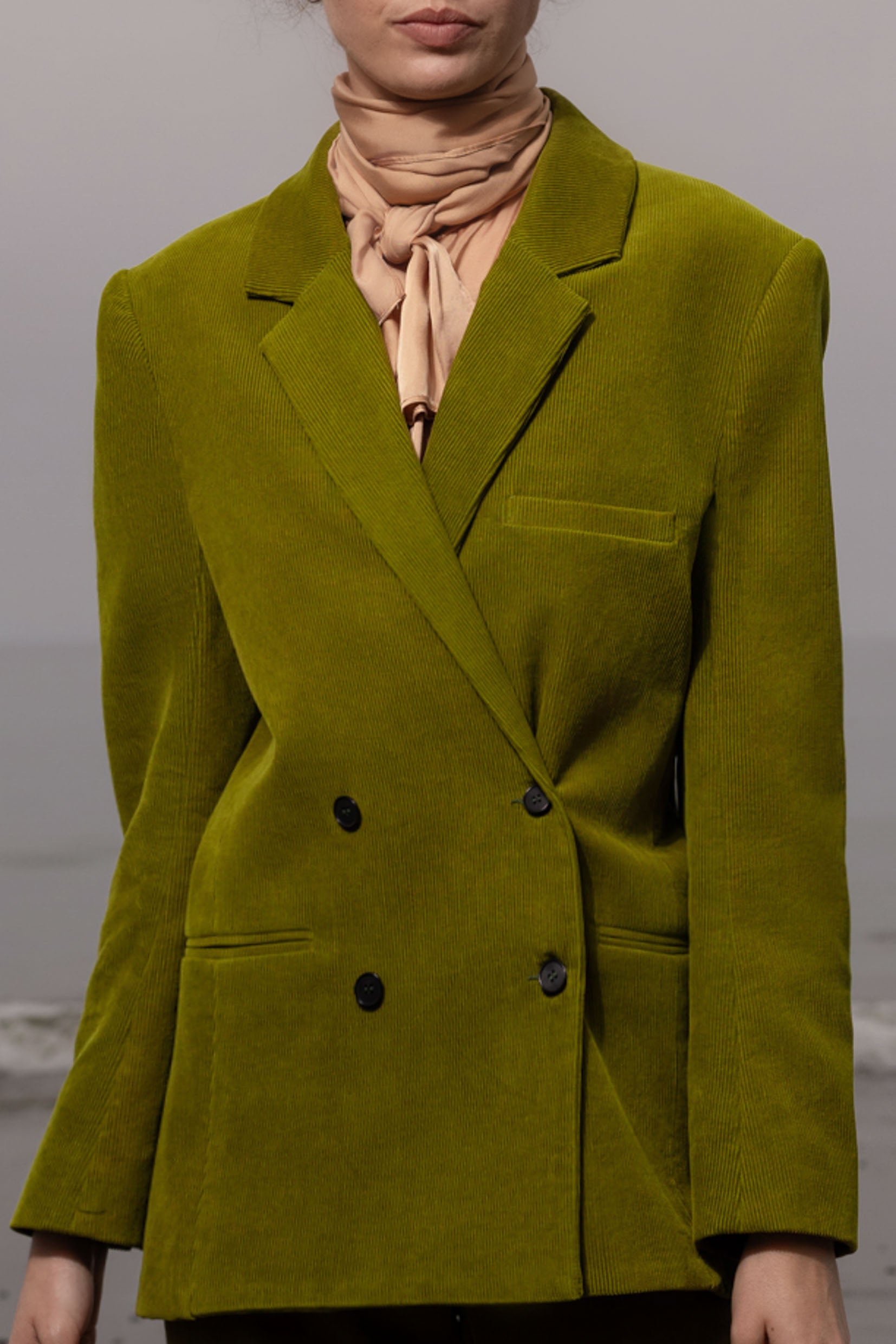 Francoise Blazer - Frog Corduroy - Heidi Merrick