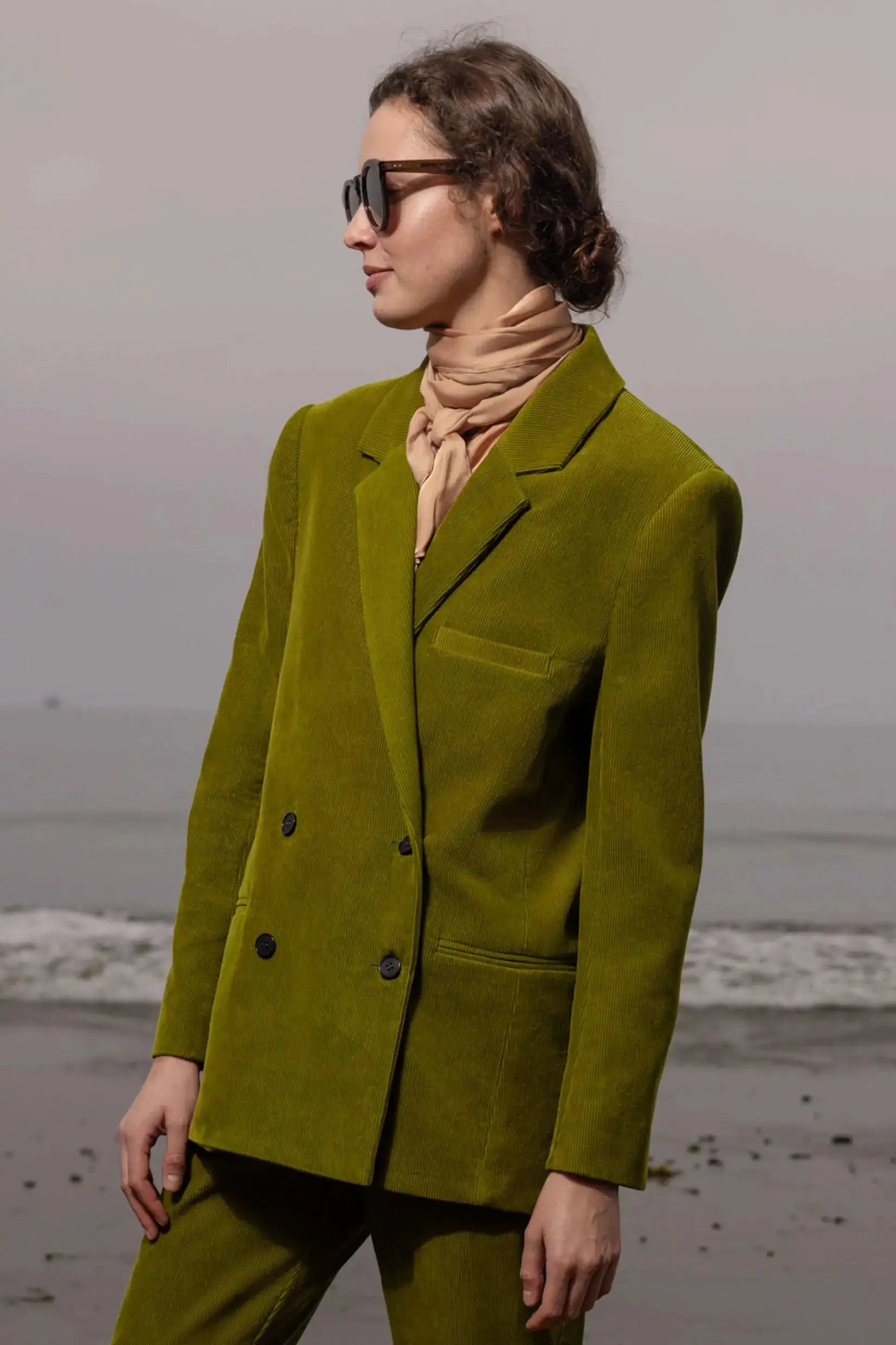 Francoise Blazer - Frog Corduroy - Heidi Merrick