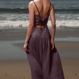 Garden Dress - Lavender Linen
