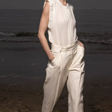 Prose Tank - Cream - Heidi Merrick