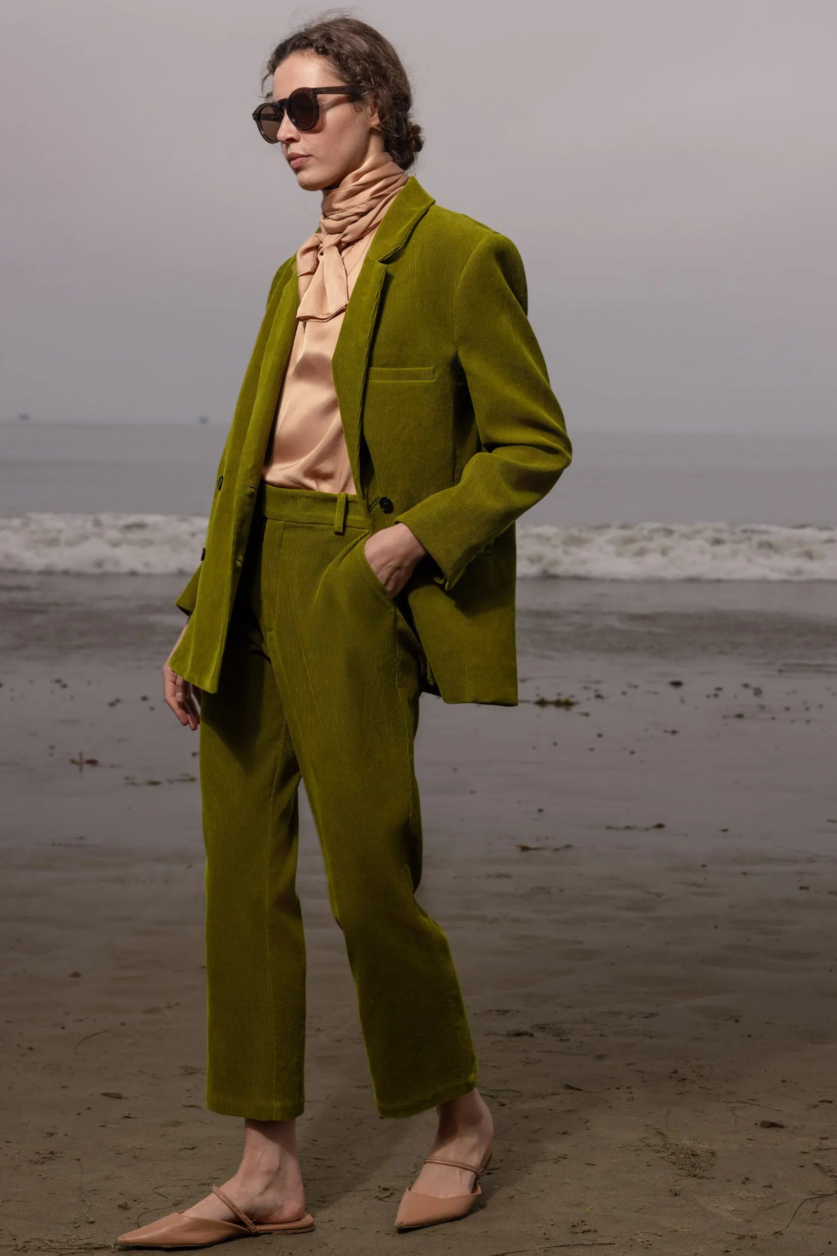 Francoise Blazer - Frog Corduroy - Heidi Merrick