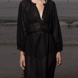 Penelope Dress - Black - Heidi Merrick