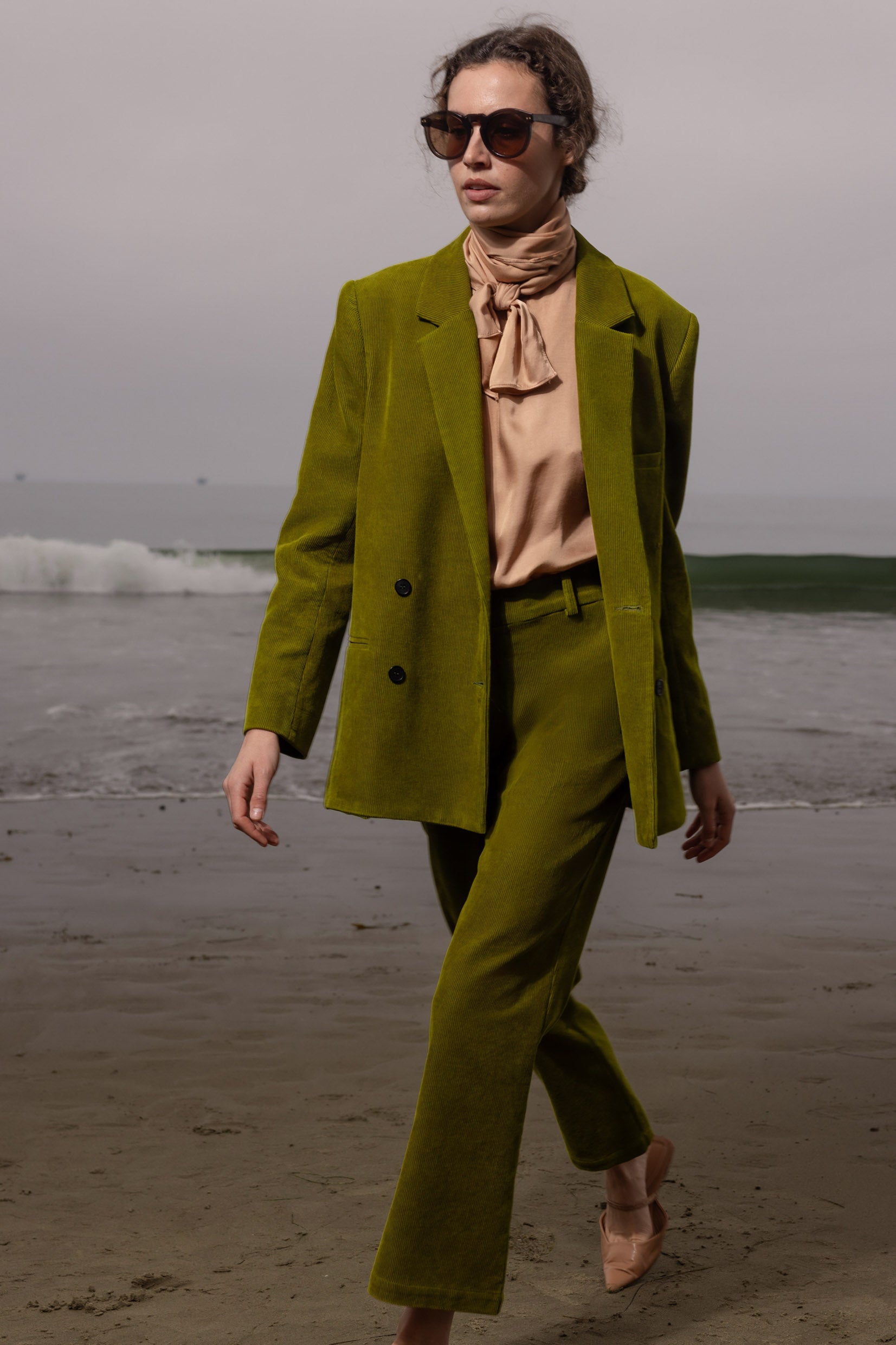 Francoise Blazer - Frog Corduroy - Heidi Merrick