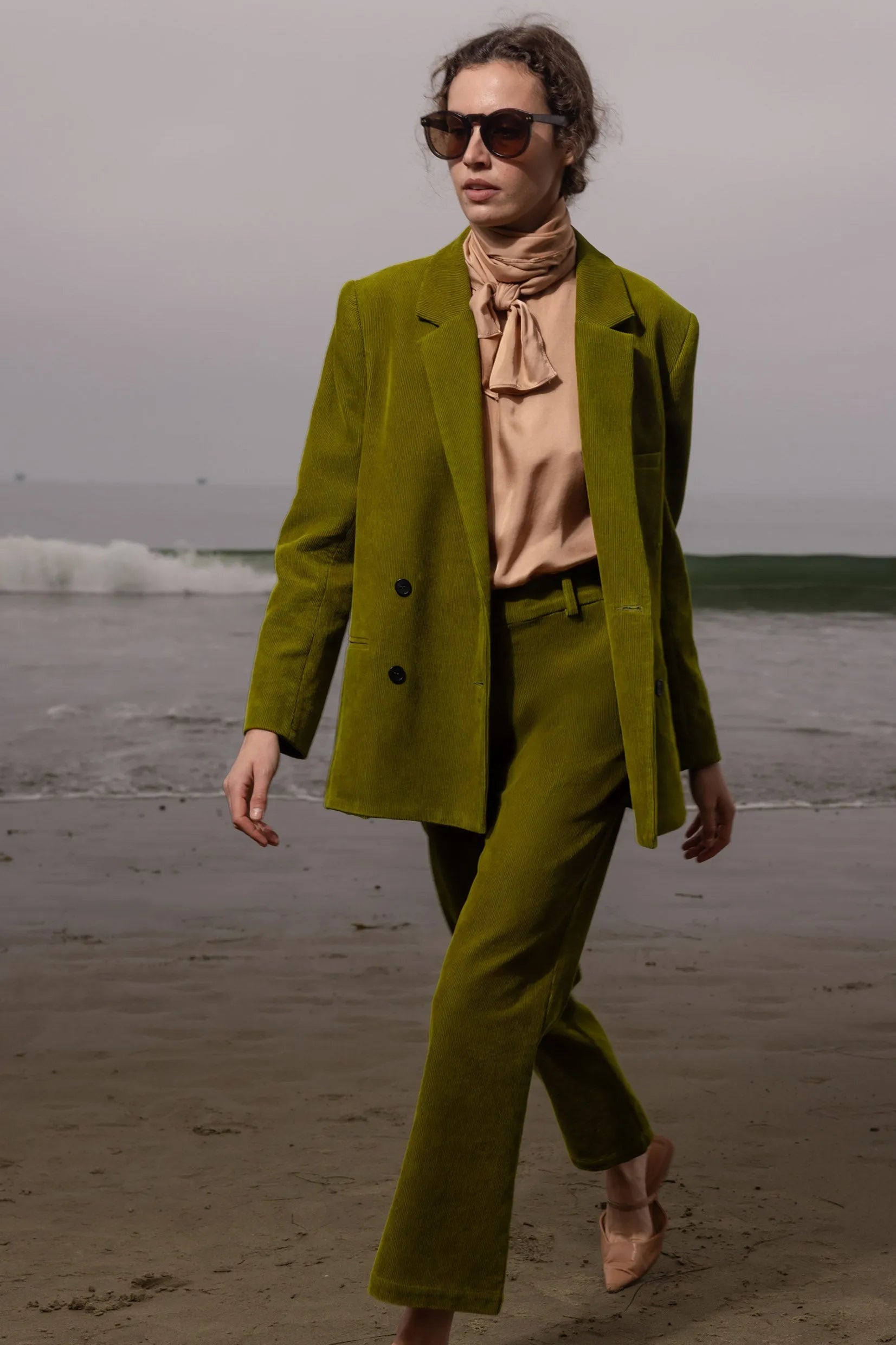 Francoise Blazer - Frog Corduroy - Heidi Merrick