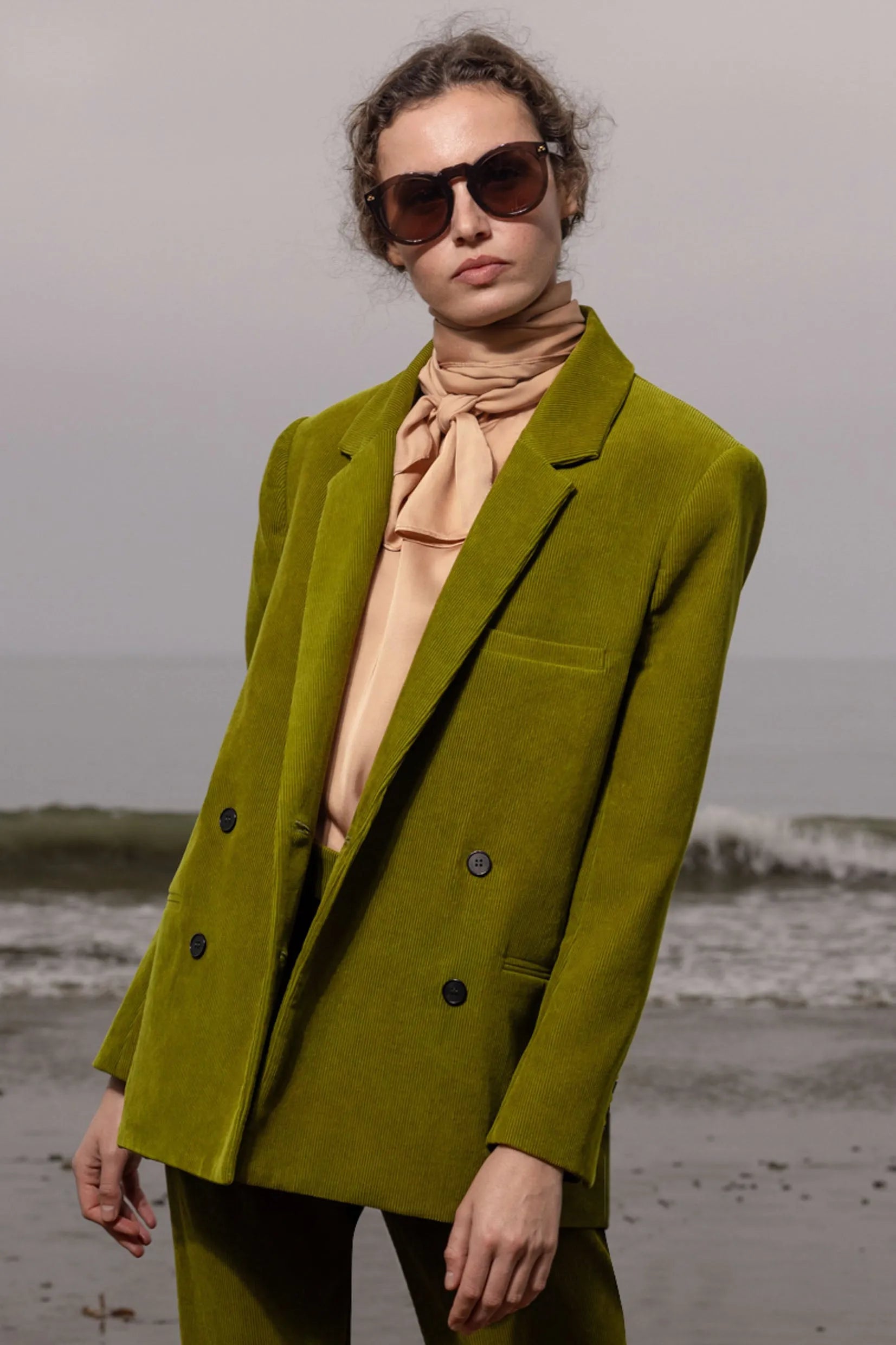 Francoise Blazer - Frog Corduroy - Heidi Merrick