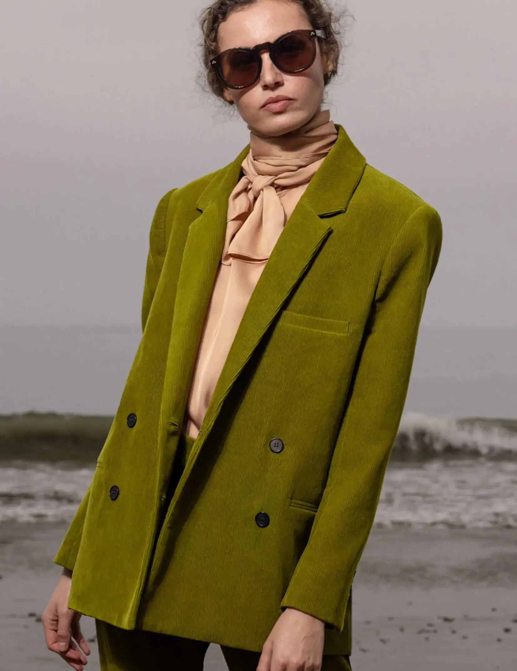 Francoise Blazer - Frog Corduroy - Heidi Merrick