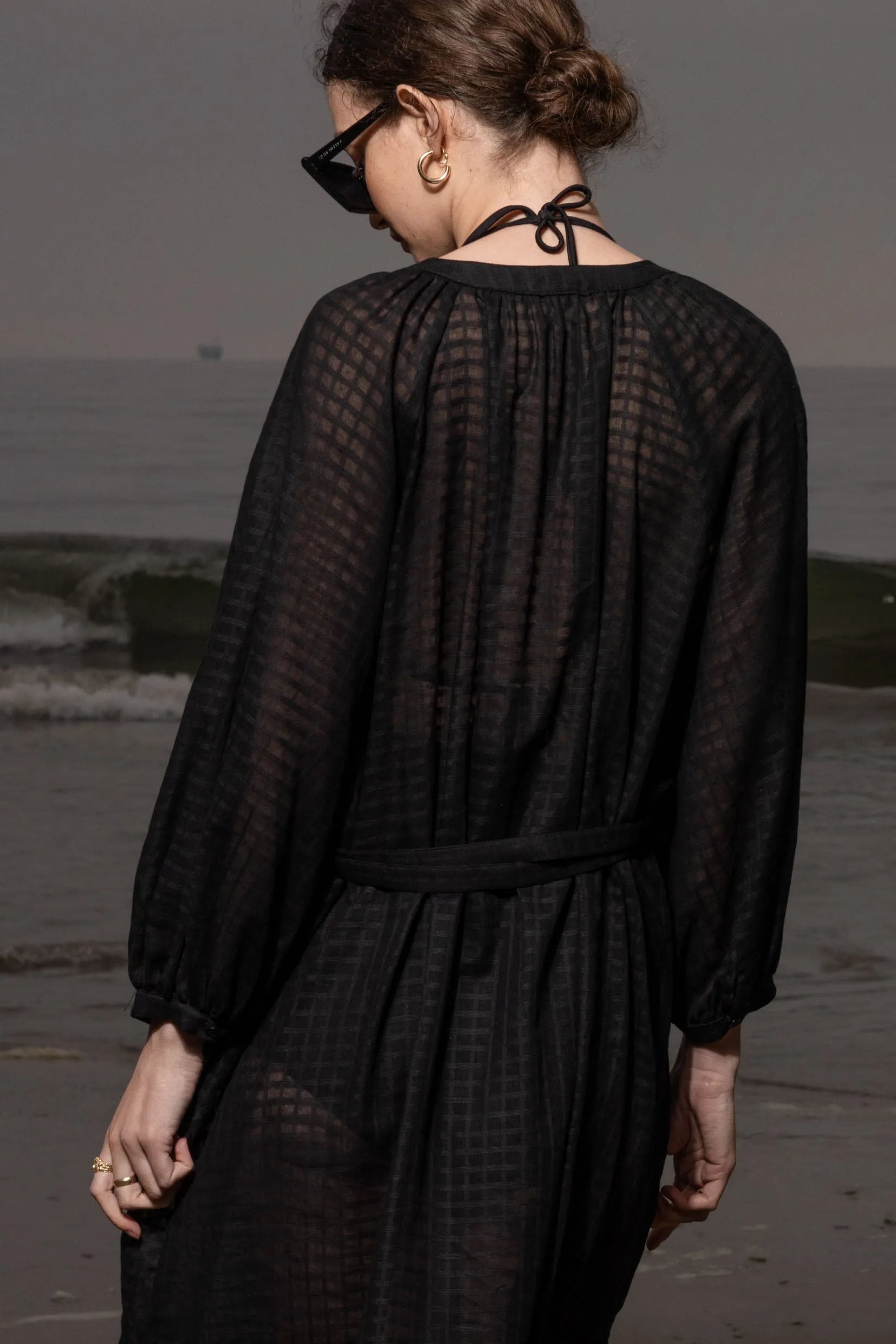 Penelope Dress - Black - Heidi Merrick