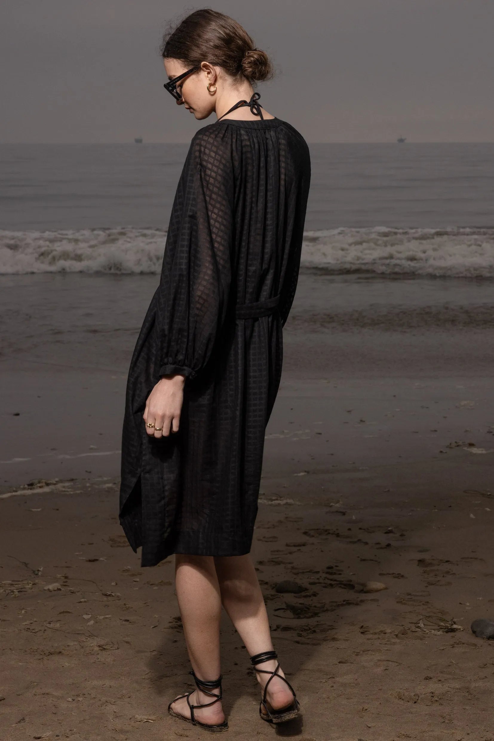 Penelope Dress - Black - Heidi Merrick