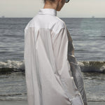 JJ Shirt - White Shirting - Heidi Merrick