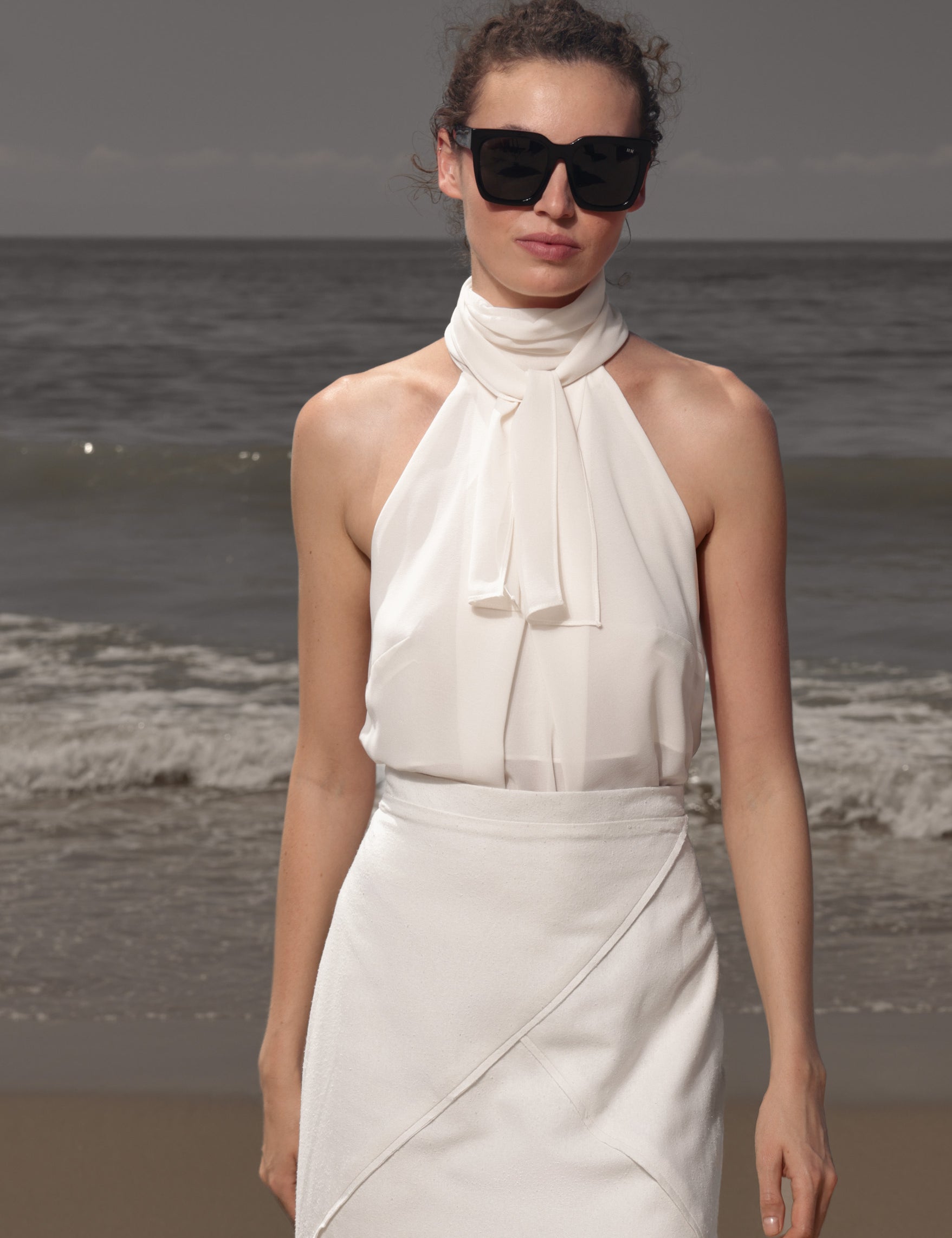 Nysa Top - Ivory - Heidi Merrick