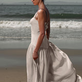 Garden Dress - Ivory Linen