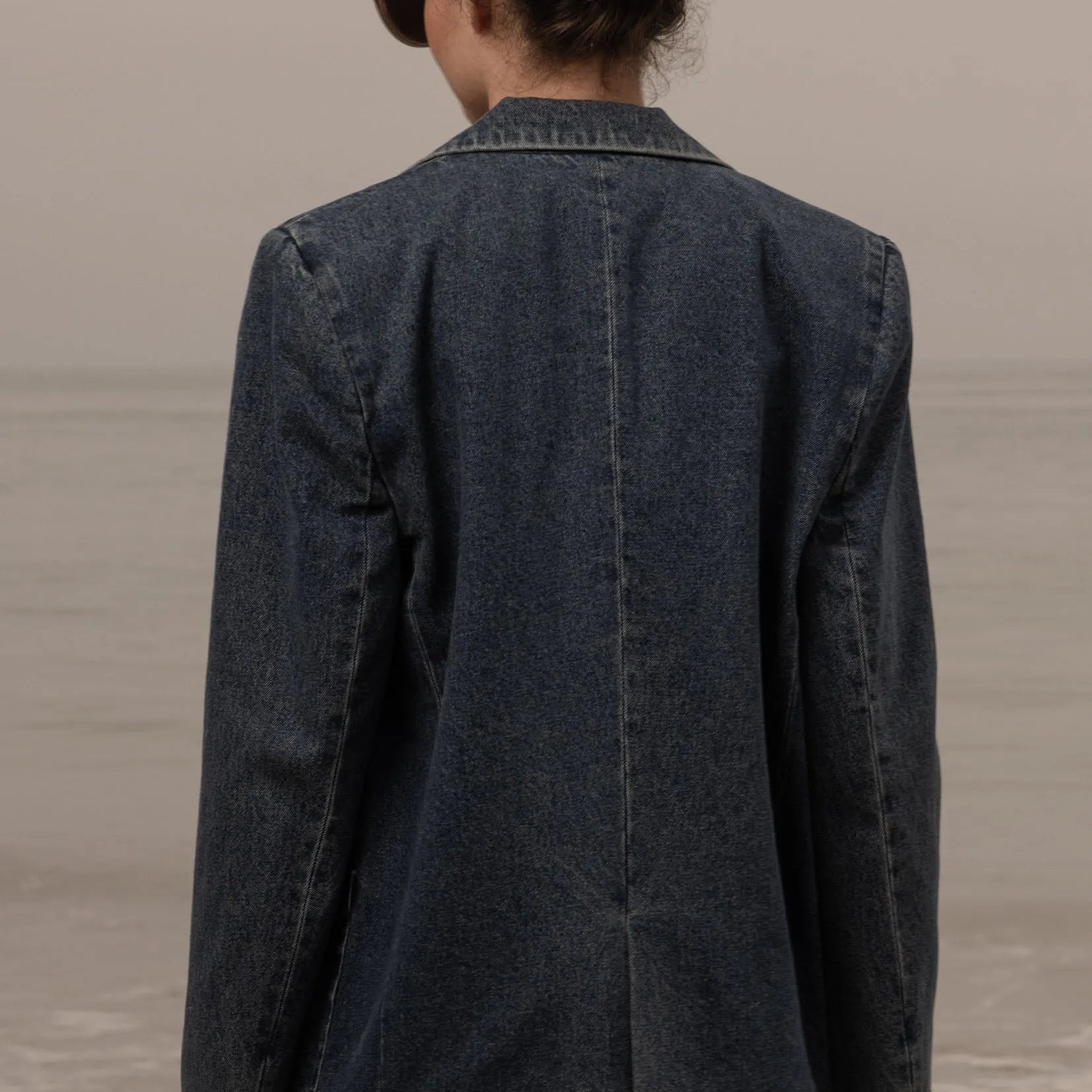 Neil Blazer - Denim - Heidi Merrick