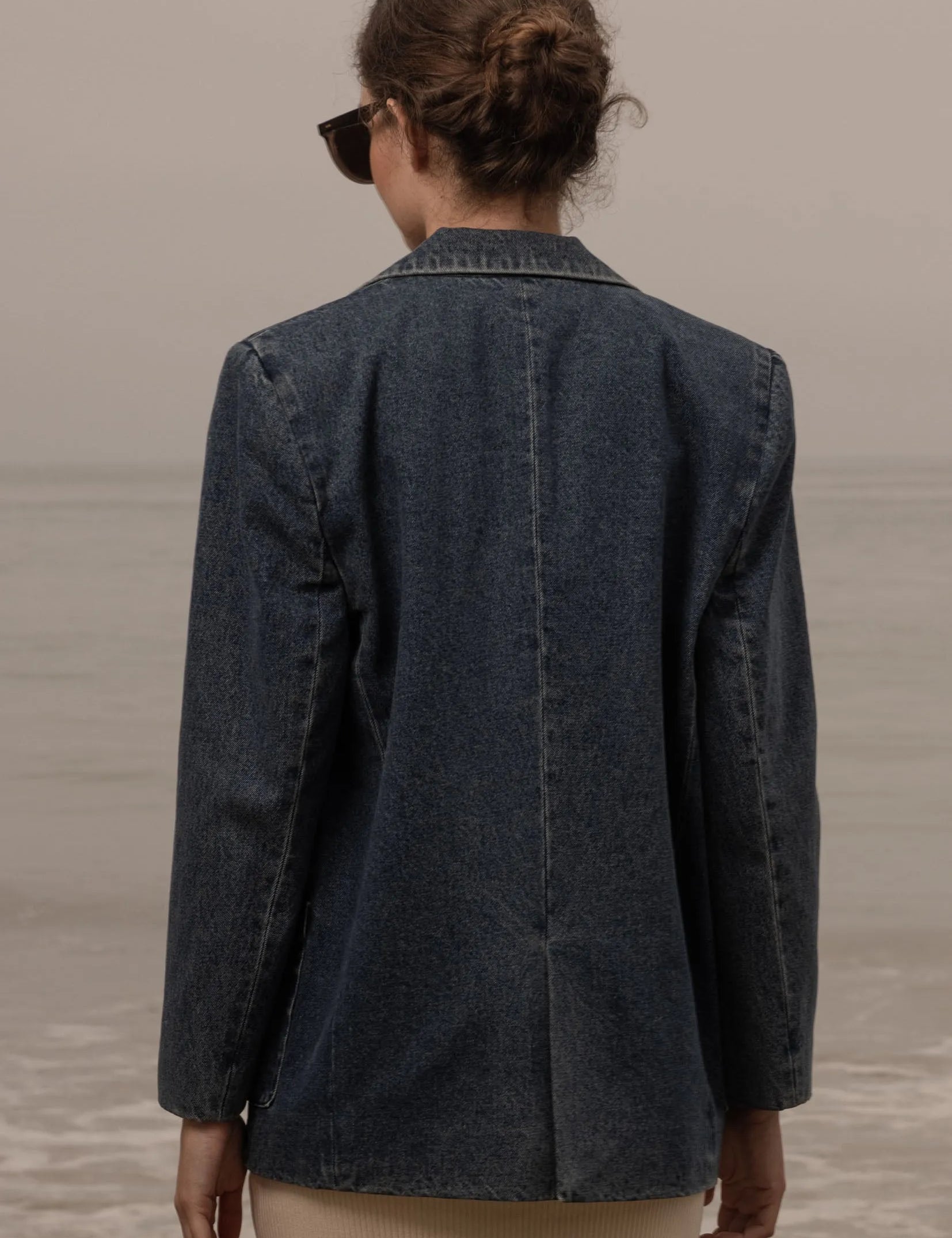 Neil Blazer - Denim - Heidi Merrick