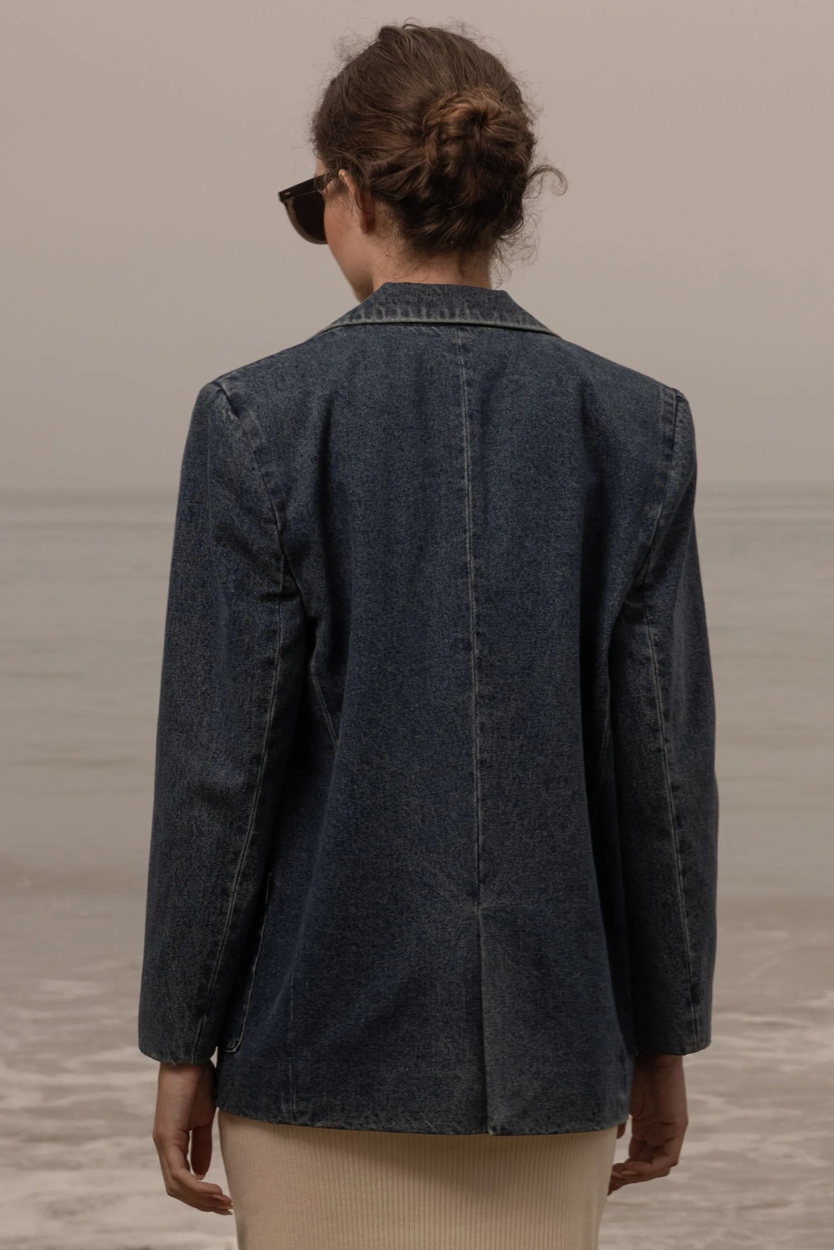 Neil Blazer - Denim - Heidi Merrick