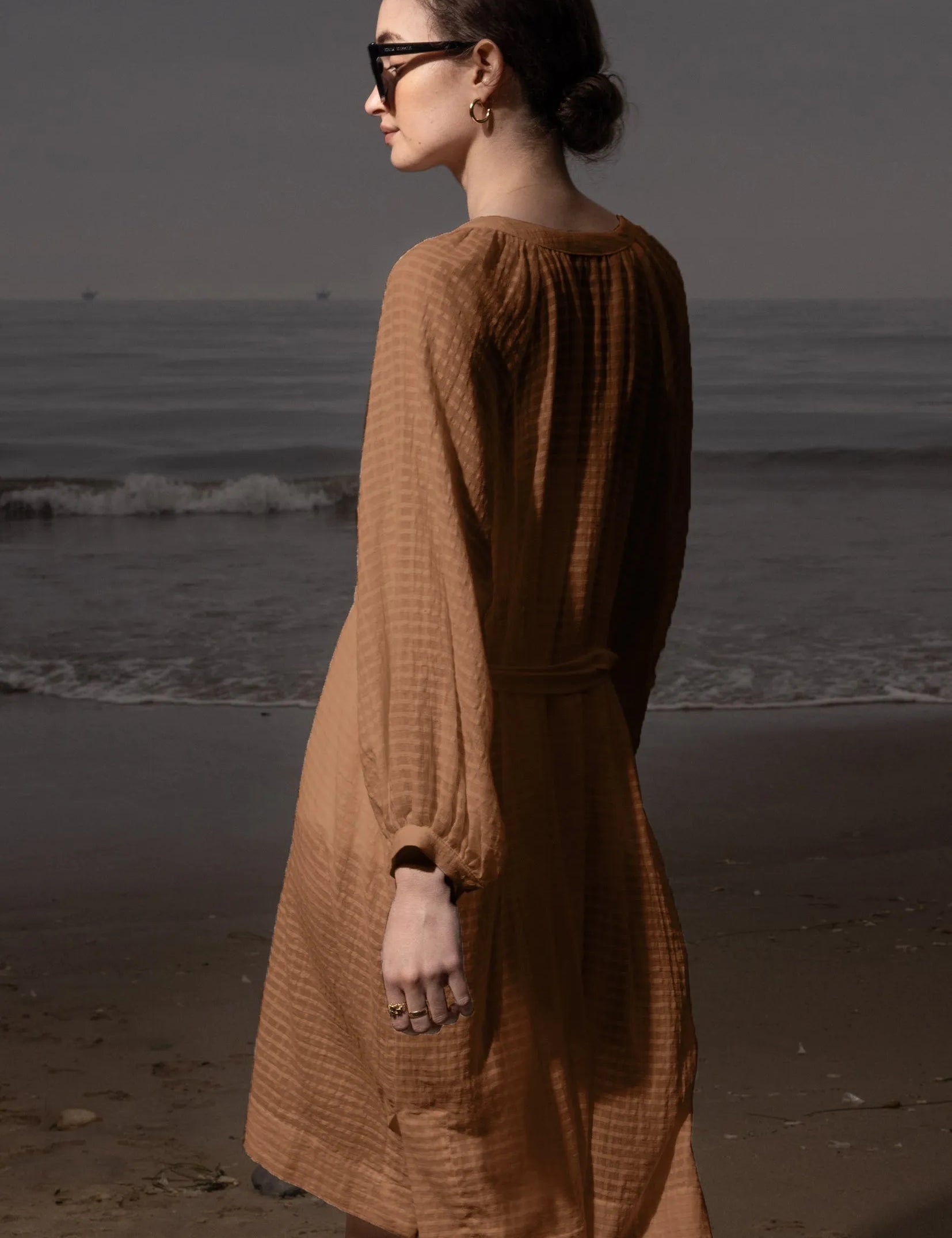 Penelope Dress - Latte - Heidi Merrick