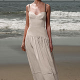 Garden Dress - Ivory Linen