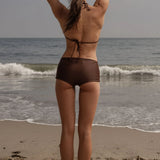 Boy Short - Chocolate - Heidi Merrick