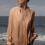 Farah Blouse - Toast - Heidi Merrick