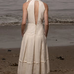 Ginger Dress - Ivory Linen - Heidi Merrick