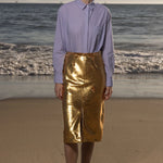 Ember Skirt - Santorini Gold - Heidi Merrick