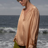 Farah Blouse - Toast - Heidi Merrick