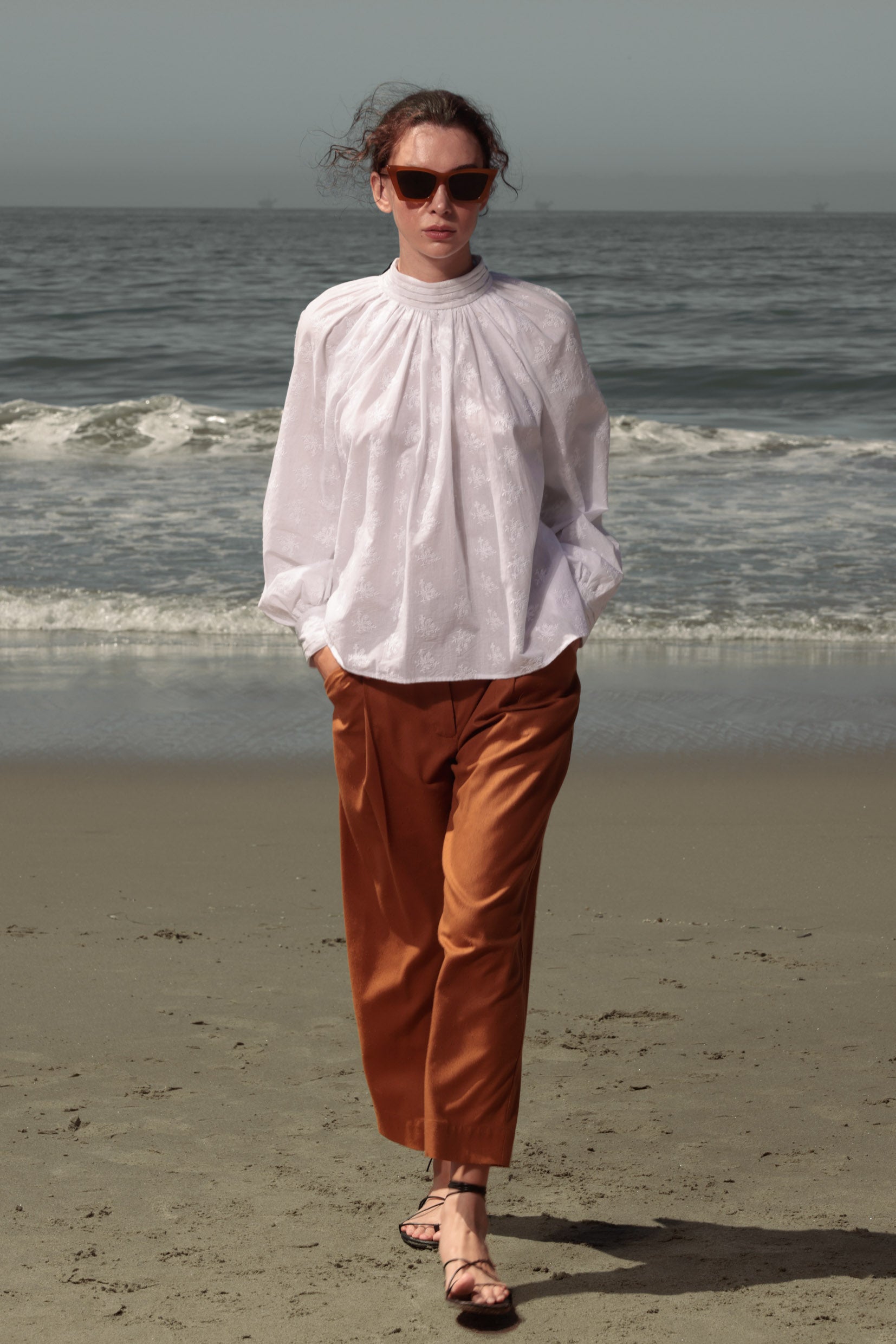 Verse Top- Embroidery Cotton - Heidi Merrick