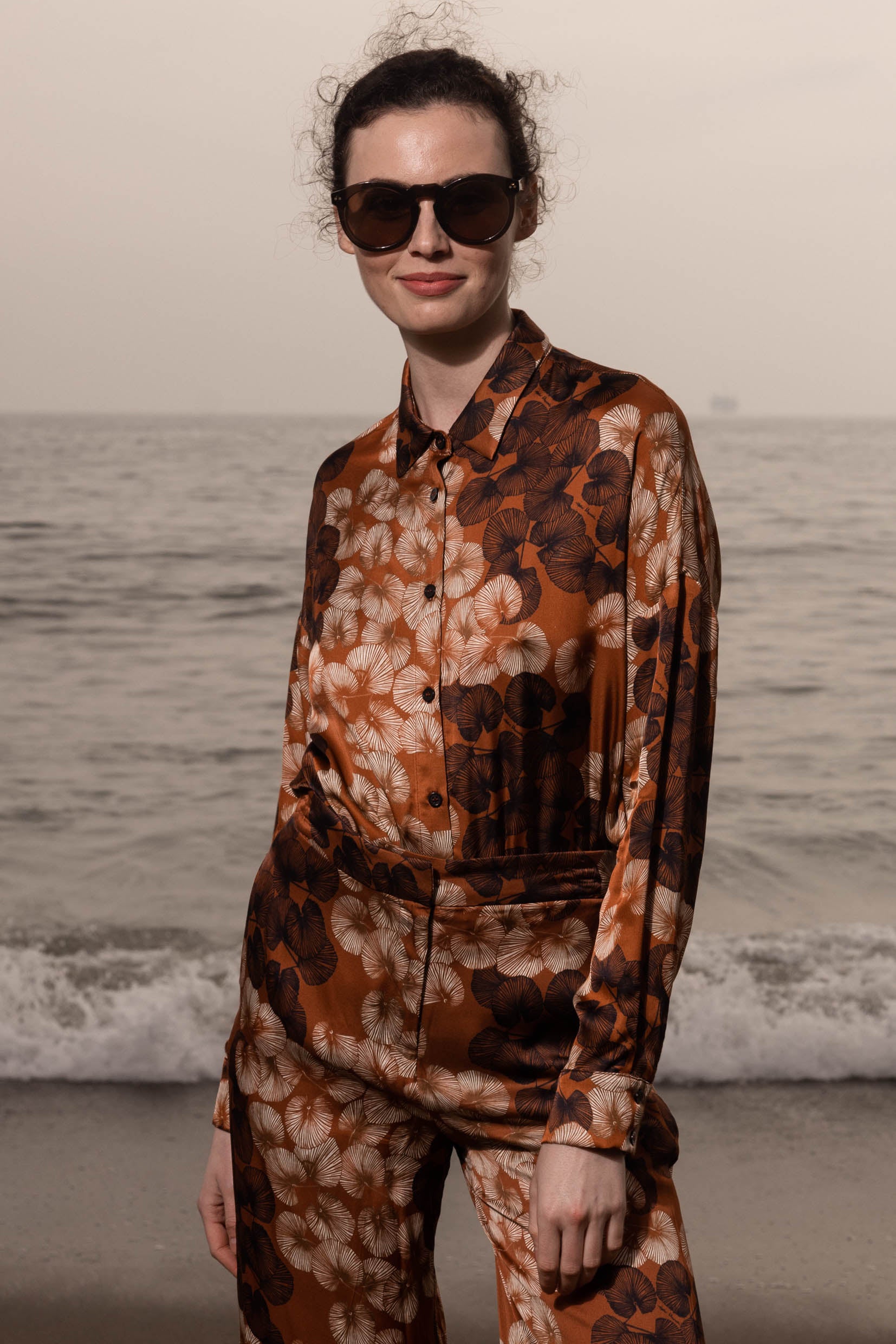 June Top - Chalked Palm - Heidi Merrick