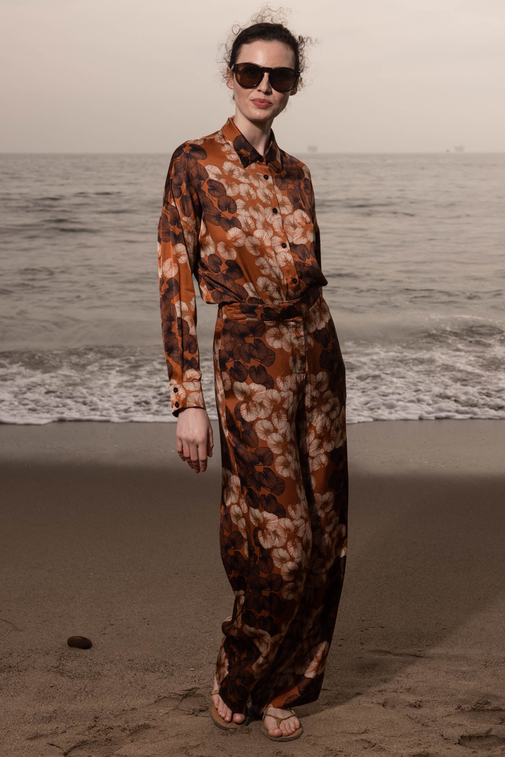 June Top - Chalked Palm - Heidi Merrick