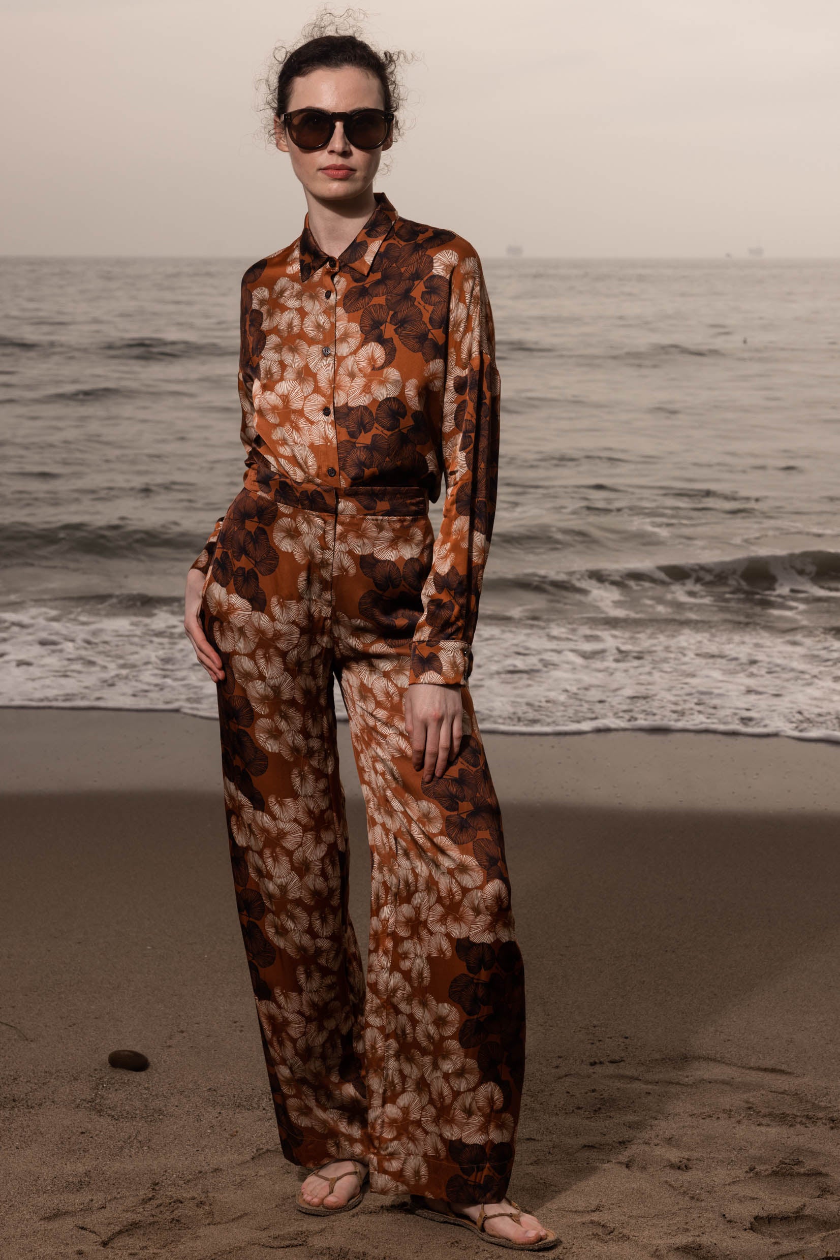 June Top - Chalked Palm - Heidi Merrick