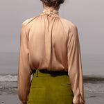 Letter Blouse - Toast - Heidi Merrick