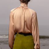 Letter Blouse - Toast - Heidi Merrick