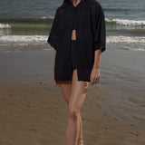 Aloha Shirt - Noir - Heidi Merrick