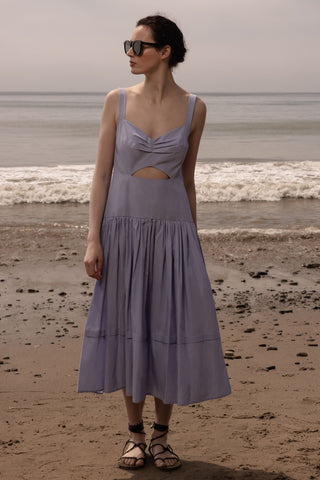 Calvi Dress - Summer Stripe Cotton - Heidi Merrick