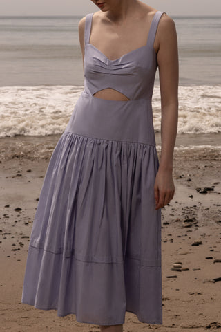 Calvi Dress - Summer Stripe Cotton - Heidi Merrick