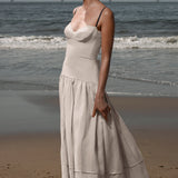 Garden Dress - Ivory Linen