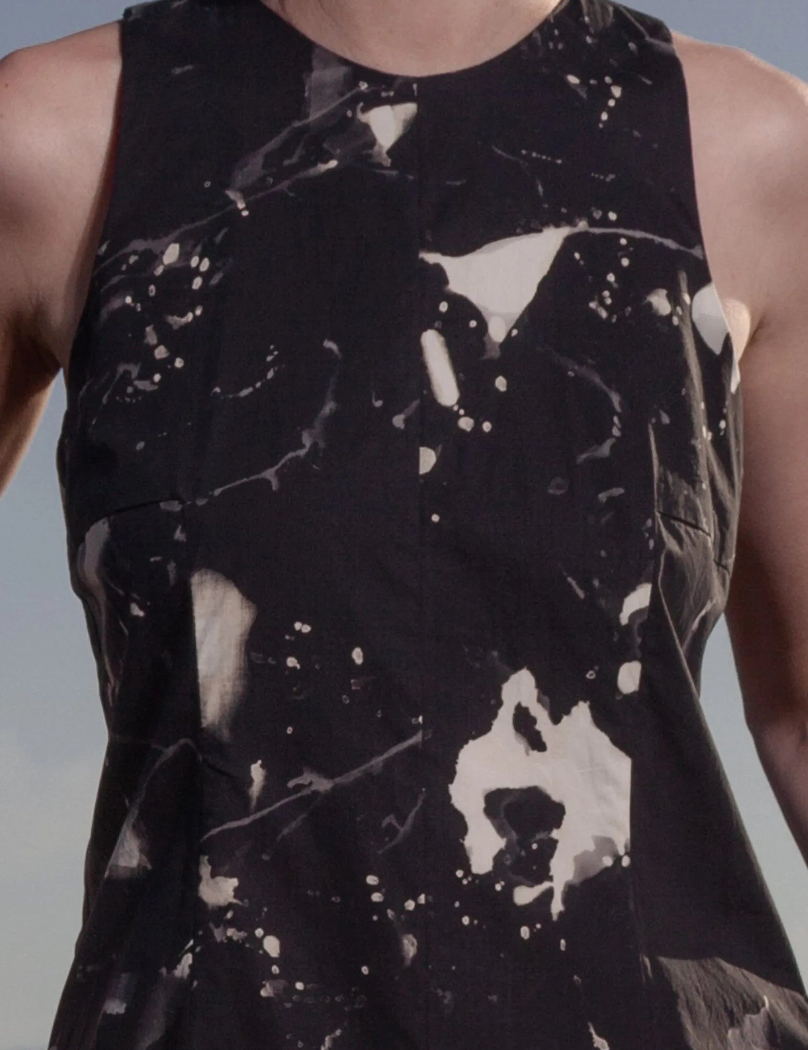 Lila Dress - Inghua Shirting - Heidi Merrick