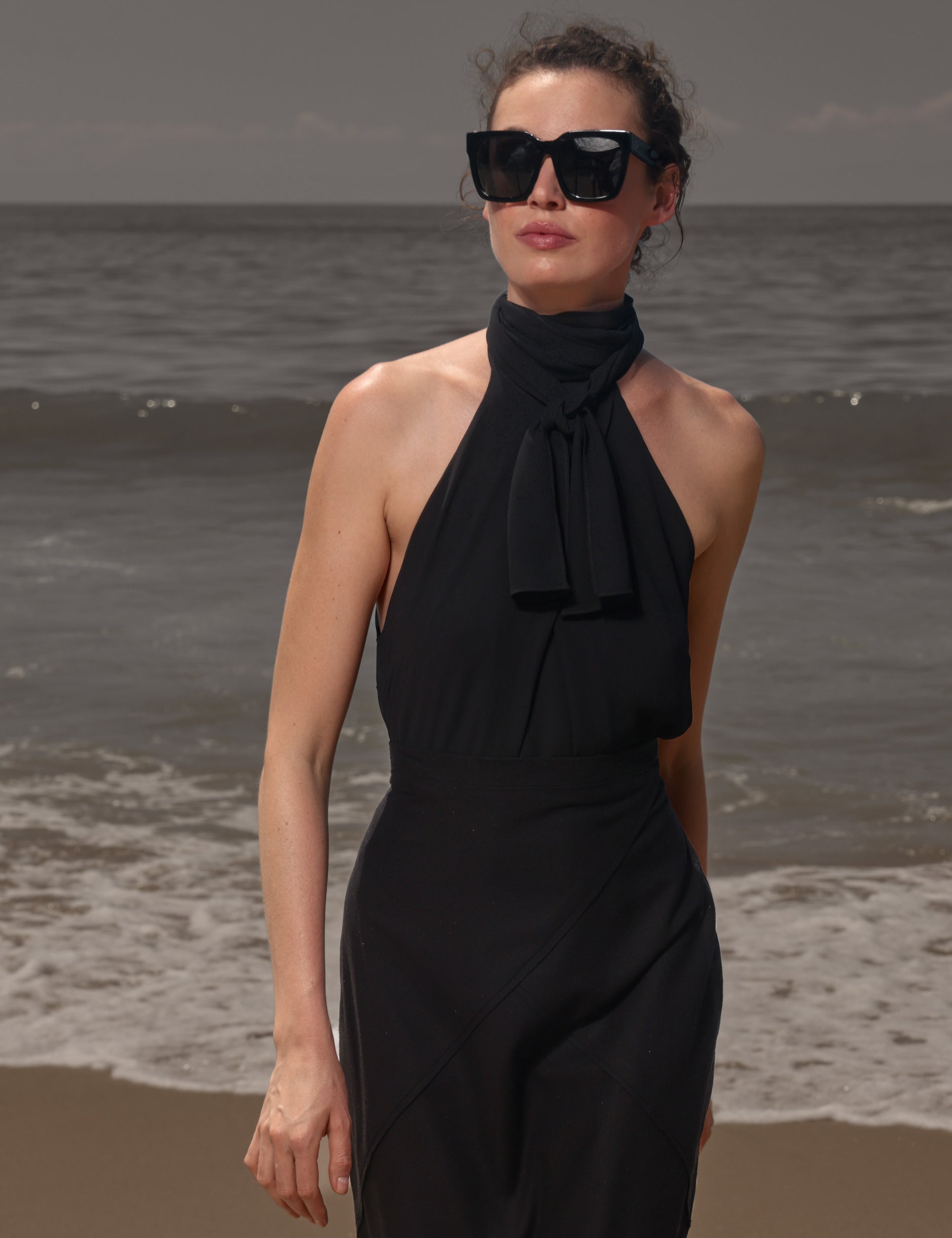 Nysa Top - Noir - Heidi Merrick