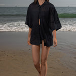 Aloha Shirt - Noir - Heidi Merrick