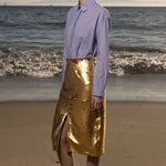 Ember Skirt - Santorini Gold - Heidi Merrick
