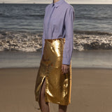 Ember Skirt - Santorini Gold - Heidi Merrick