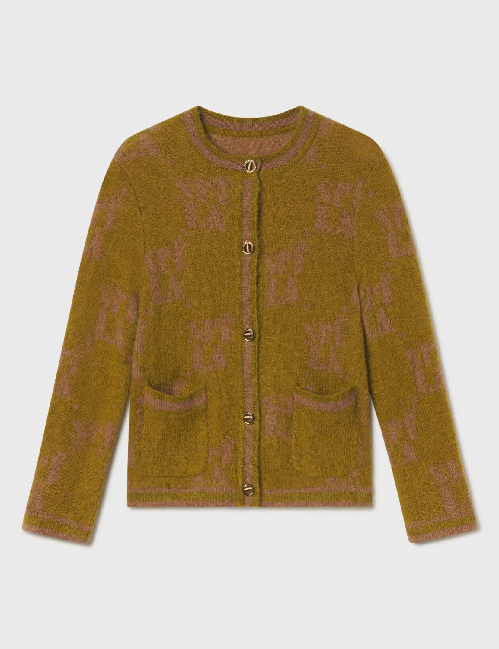 SRF Cardi - Frog - Heidi Merrick